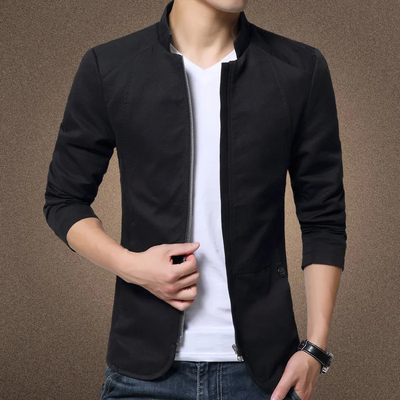 Slim Fit Cotton Jacket