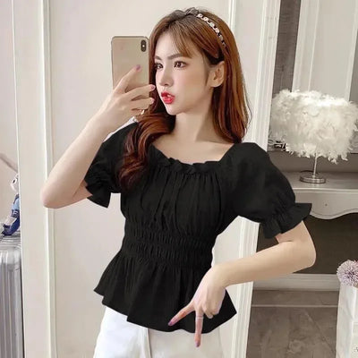 Royal Ruffle Blouse