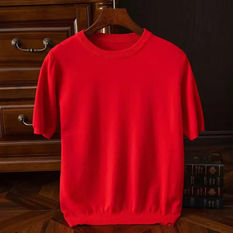 Azure Cashmere T Shirt