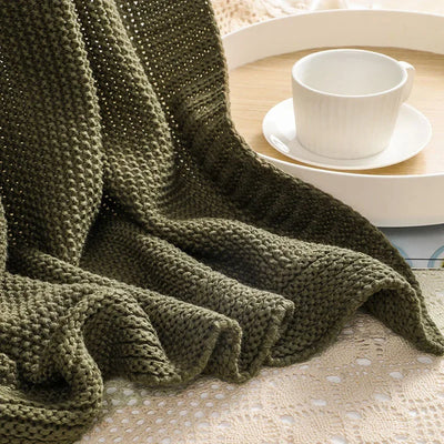 Wool Knitted Softest Blanket