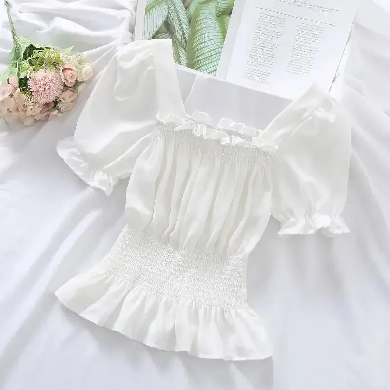 Royal Ruffle Blouse